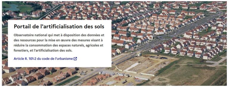 Portail artificialisation sols 768x292
