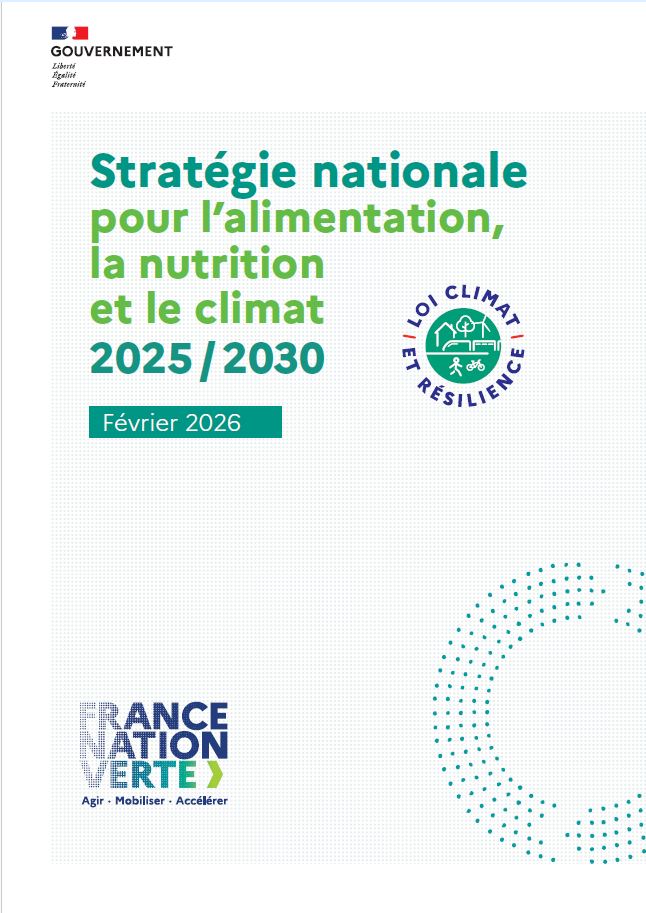 Strategie nationale alimentation nutrition climat 2025 2030